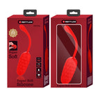 Marina Huevo Vibrador Super Soft - Rojo