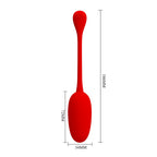 Knucker Huevo Vibrador Super Soft - Rojo