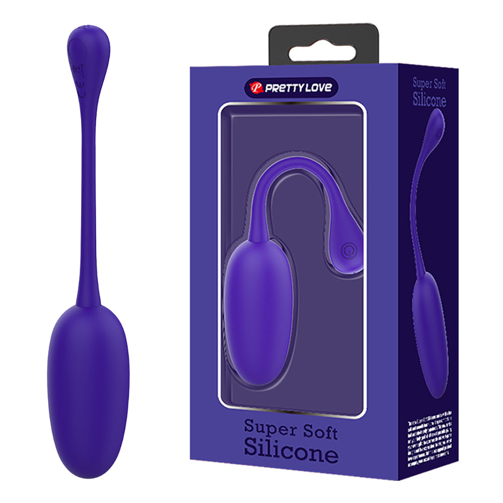 Knucker Huevo Vibrador Super Soft - Morado