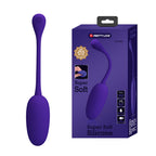 Knucker Huevo Vibrador Super Soft - Morado
