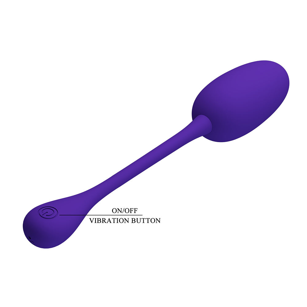 Knucker Huevo Vibrador Super Soft - Morado