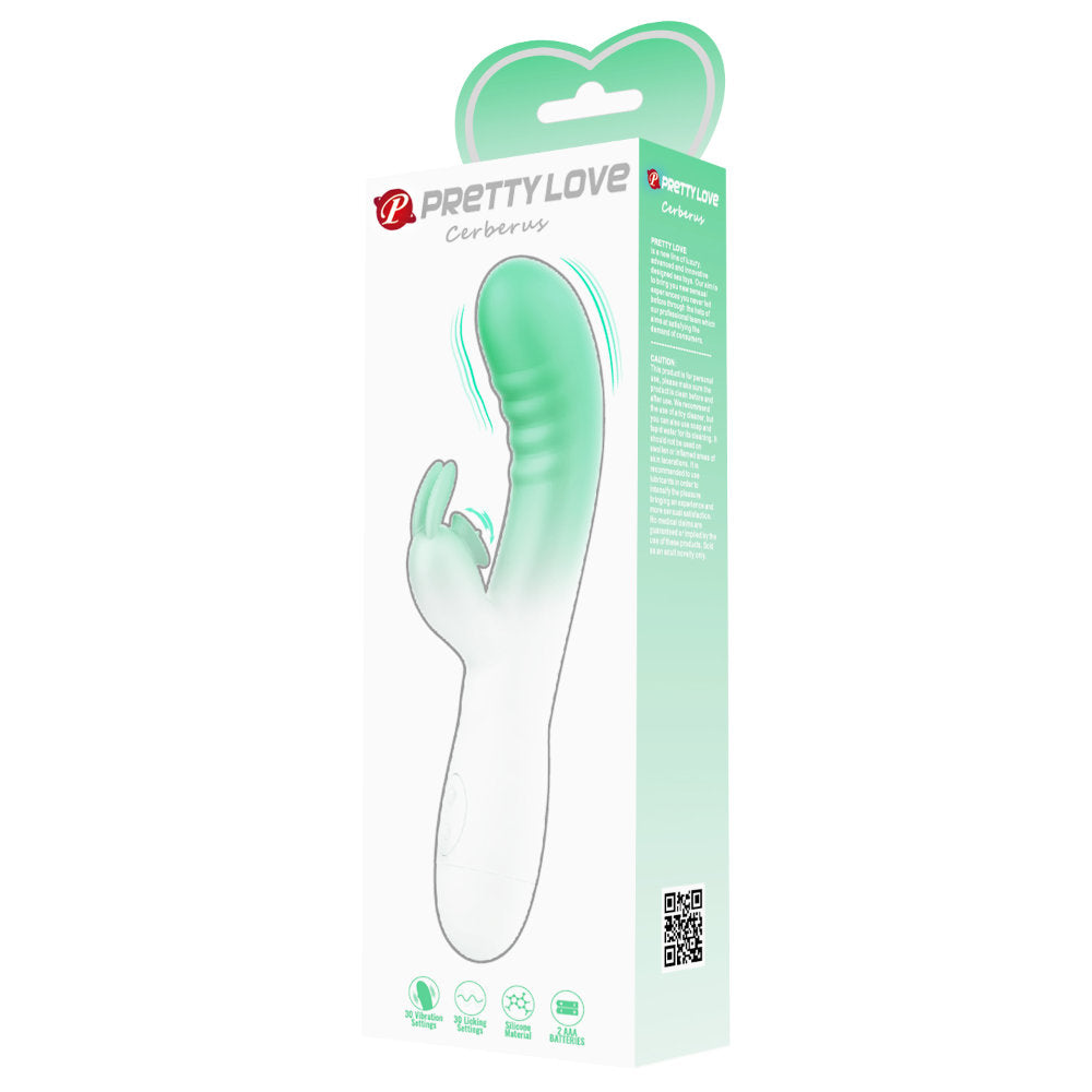 Cerberus Vibrador Dual - Menta Gradient
