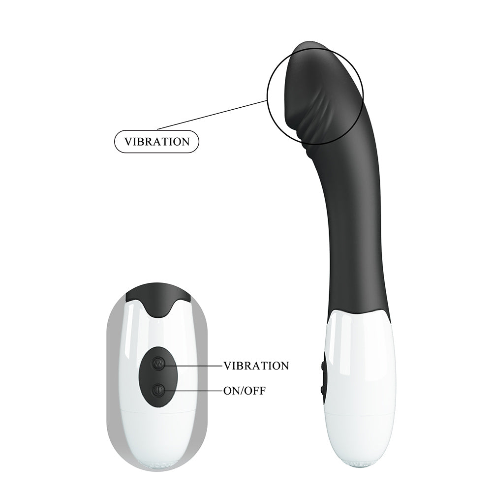 Elemental Vibrador Punto G - Negro
