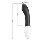 Elemental Vibrador Punto G - Negro