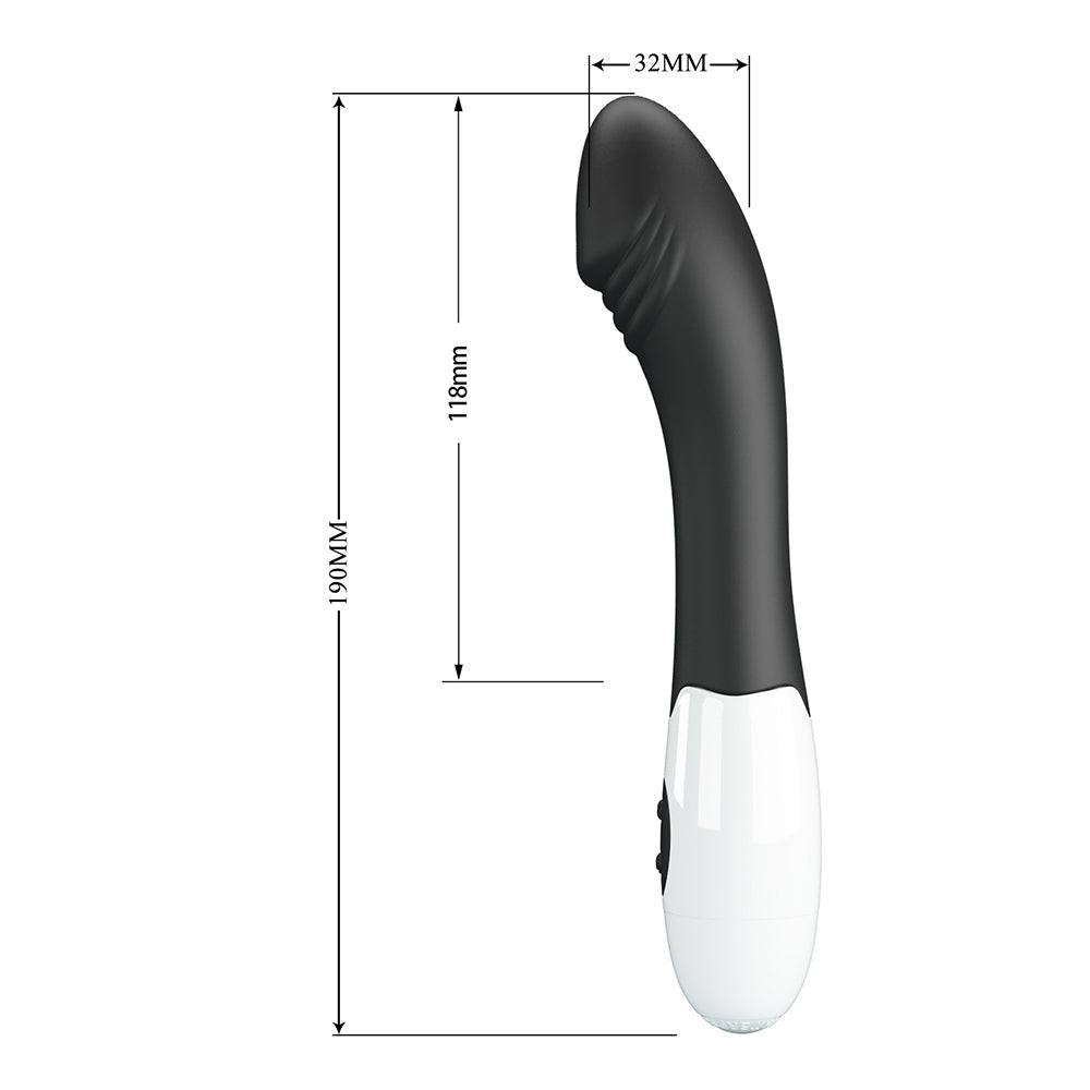 Elemental Vibrador Punto G - Negro