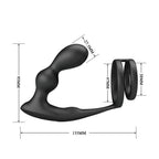Marshall Vibrador Próstata con Anillo Doble