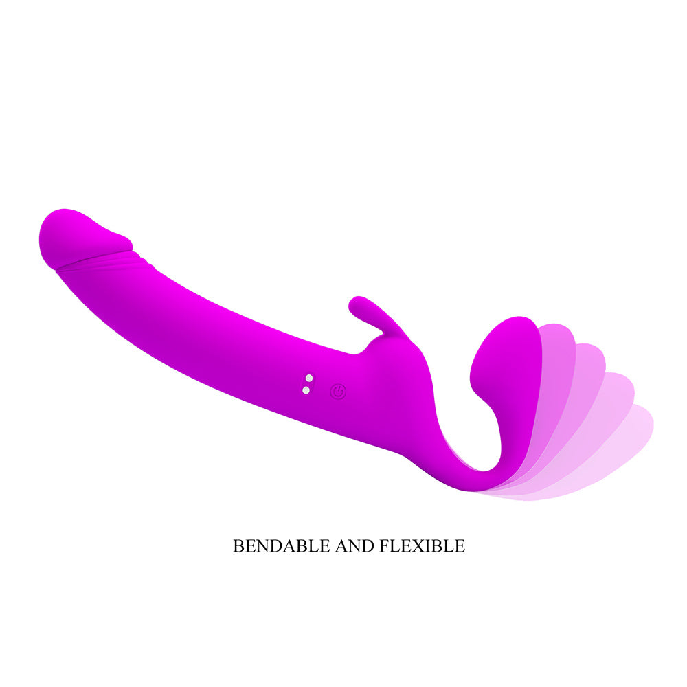 Zanini Vibrador Doble Strapless Recargable Imagen secundaria del producto