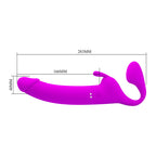 Zanini Vibrador Doble Strapless Recargable