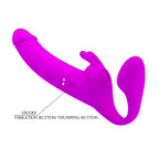 Zanini Vibrador Doble Strapless Recargable