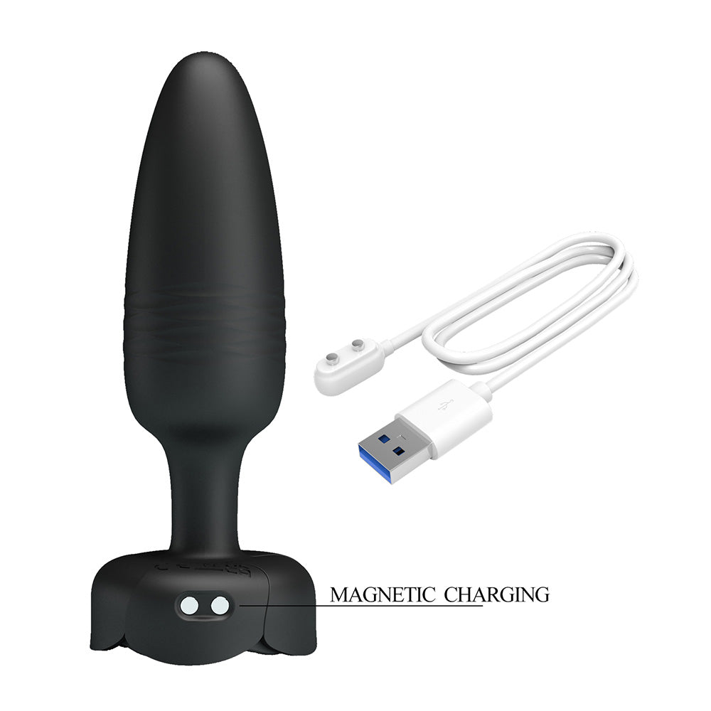 Tarion Plug Anal Vibrador con Empuje y Luces