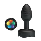 Olman Plug Anal Vibrador con Luces