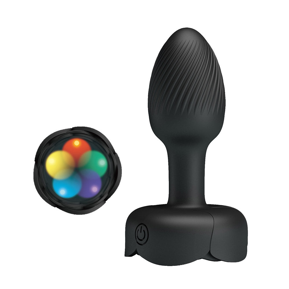 Olman Plug Anal Vibrador con Luces