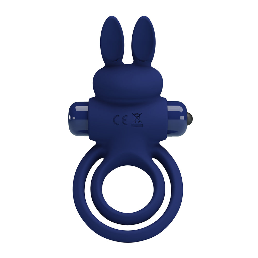 Darey Anillo Conejito Vibrador Doble - Azul