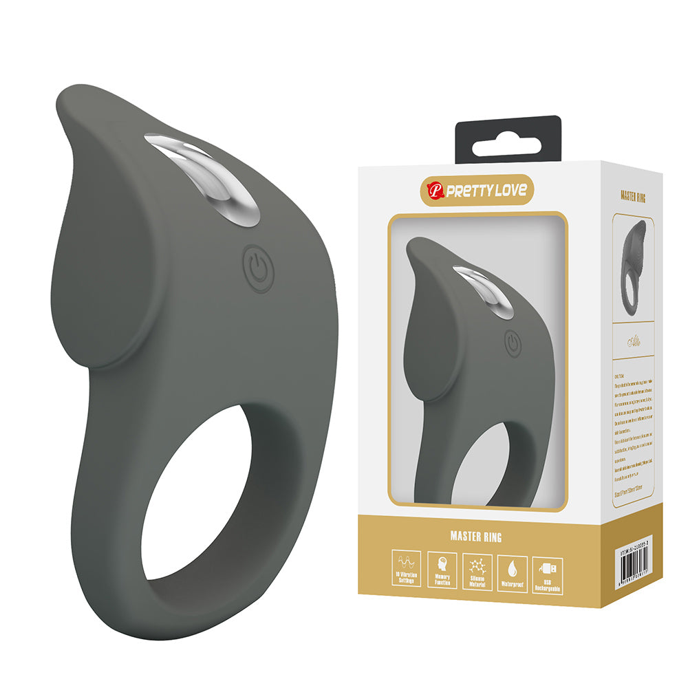 Alto Anillo Vibrador Recargable