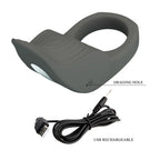 Alto Anillo Vibrador Recargable