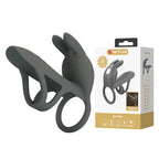 Matty Anillo Vibrador Triple con Funda
