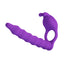 Blackney Anillo Vibrador para Doble Penetración - Morado