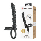 Dillion Anillo con Dildo para Doble Penetración