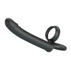 Moses Anillo con Dildo para Doble Penetración