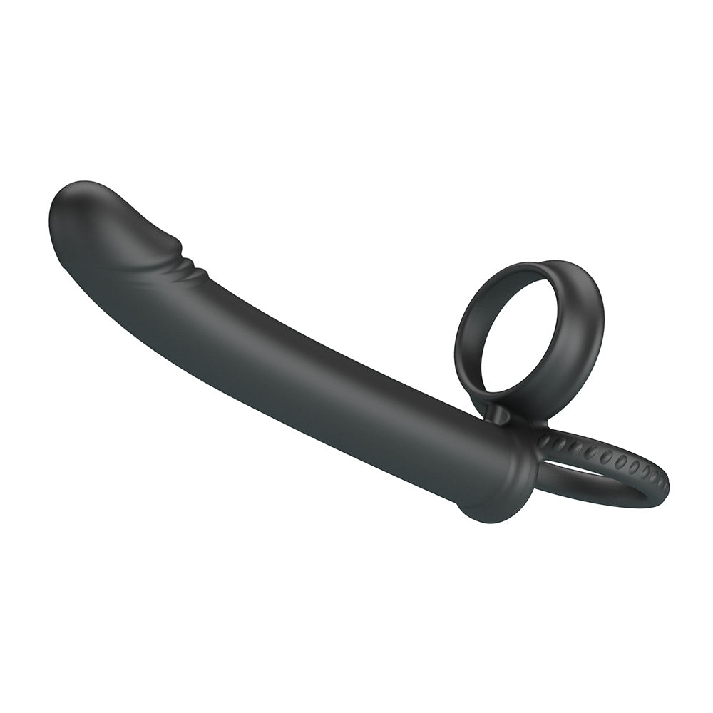 Moses Anillo con Dildo para Doble Penetración