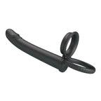 Moses Anillo con Dildo para Doble Penetración