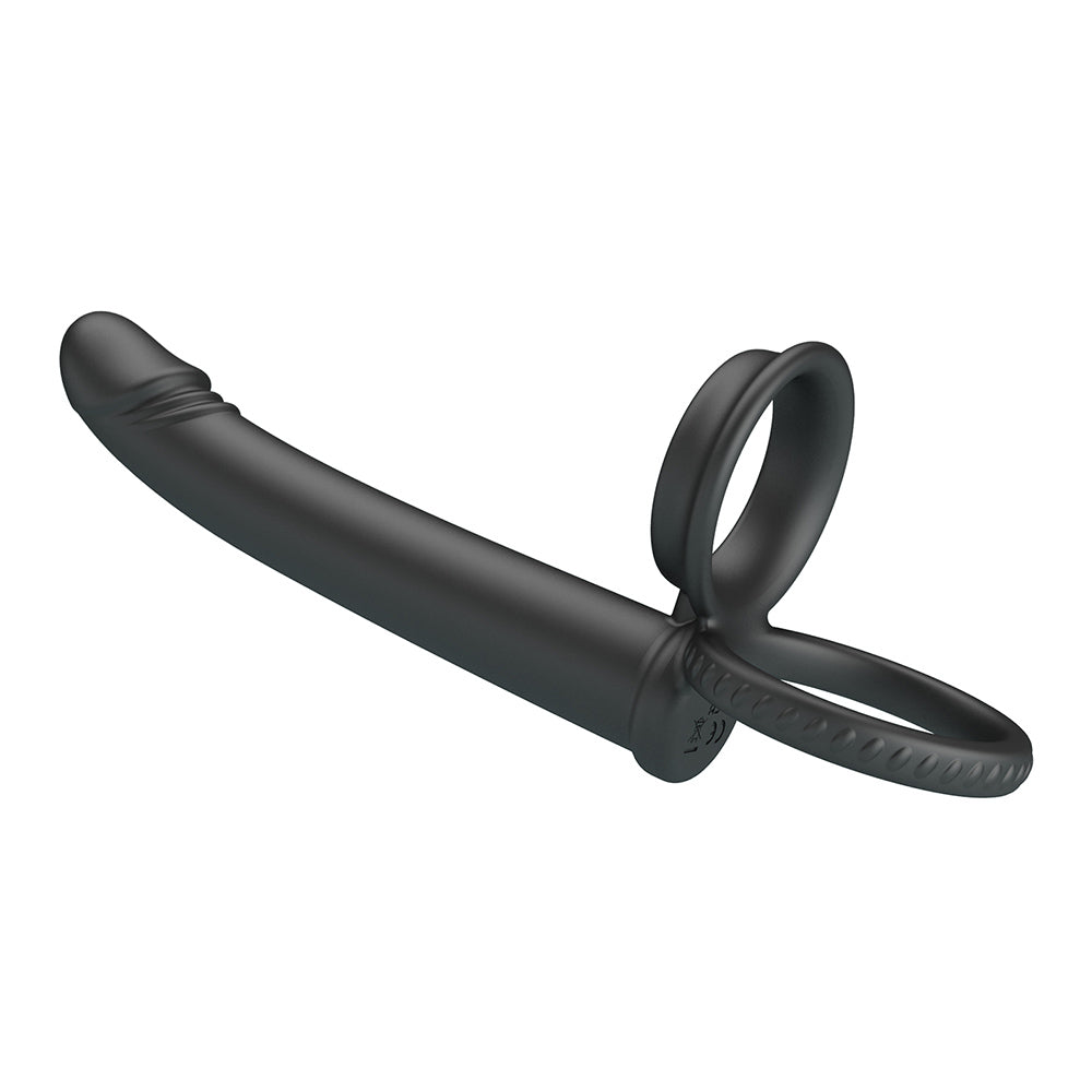 Moses Anillo con Dildo para Doble Penetración