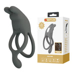 Seth Anillo Vibrador Doble Recargable