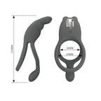 Seth Anillo Vibrador Doble Recargable