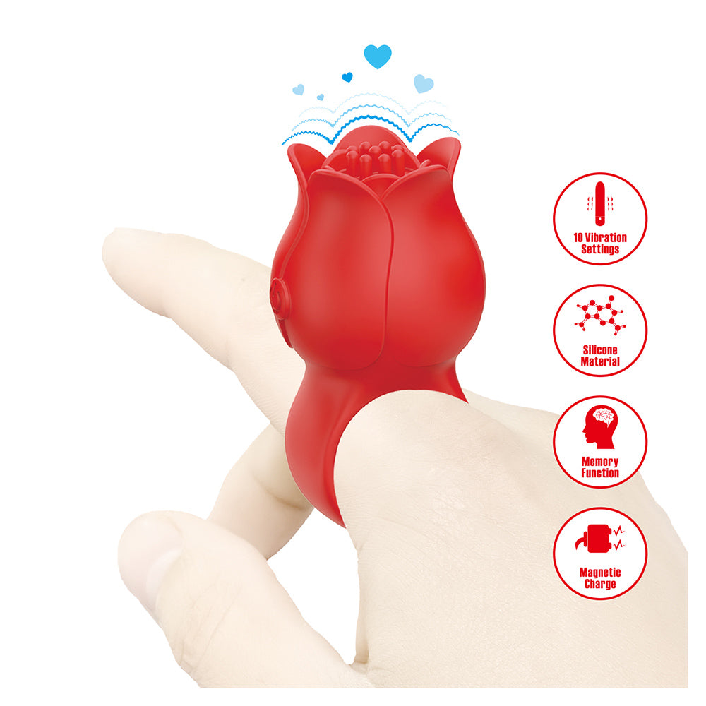 Jae Anillo Vibrador para Dedo