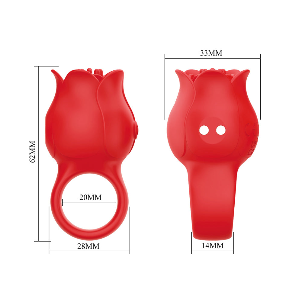 Jae Anillo Vibrador para Dedo