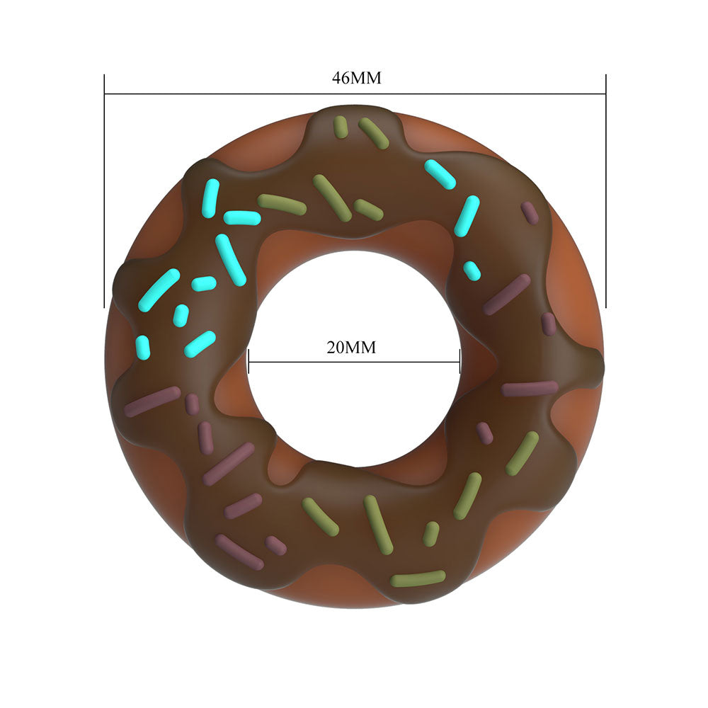 Choco Donut Anillo Erector Silicona Super Soft