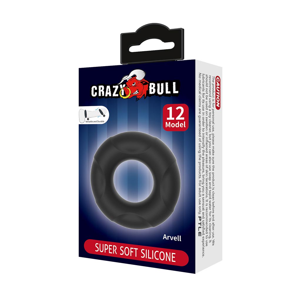 Bull Ring 12 - Anillo Erector Silicona Super Soft