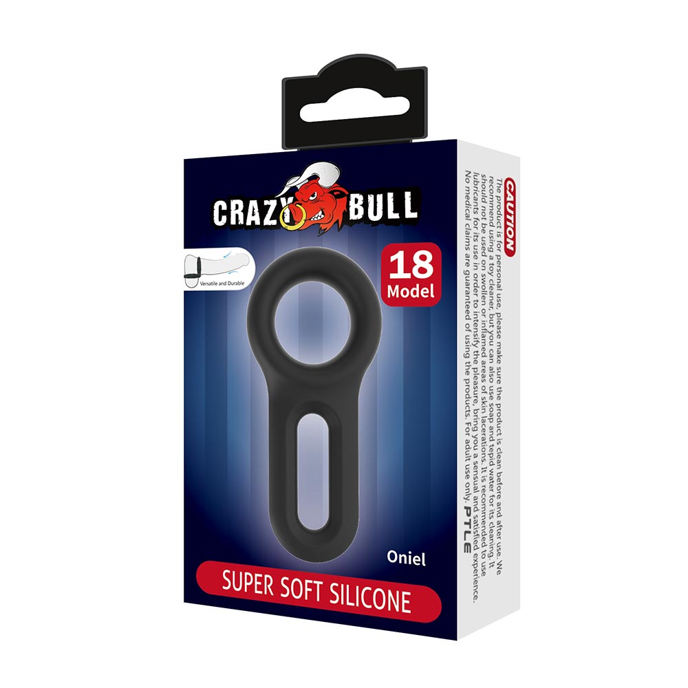 Bull Ring 18 - Anillo Erector Doble Silicona Super Soft
