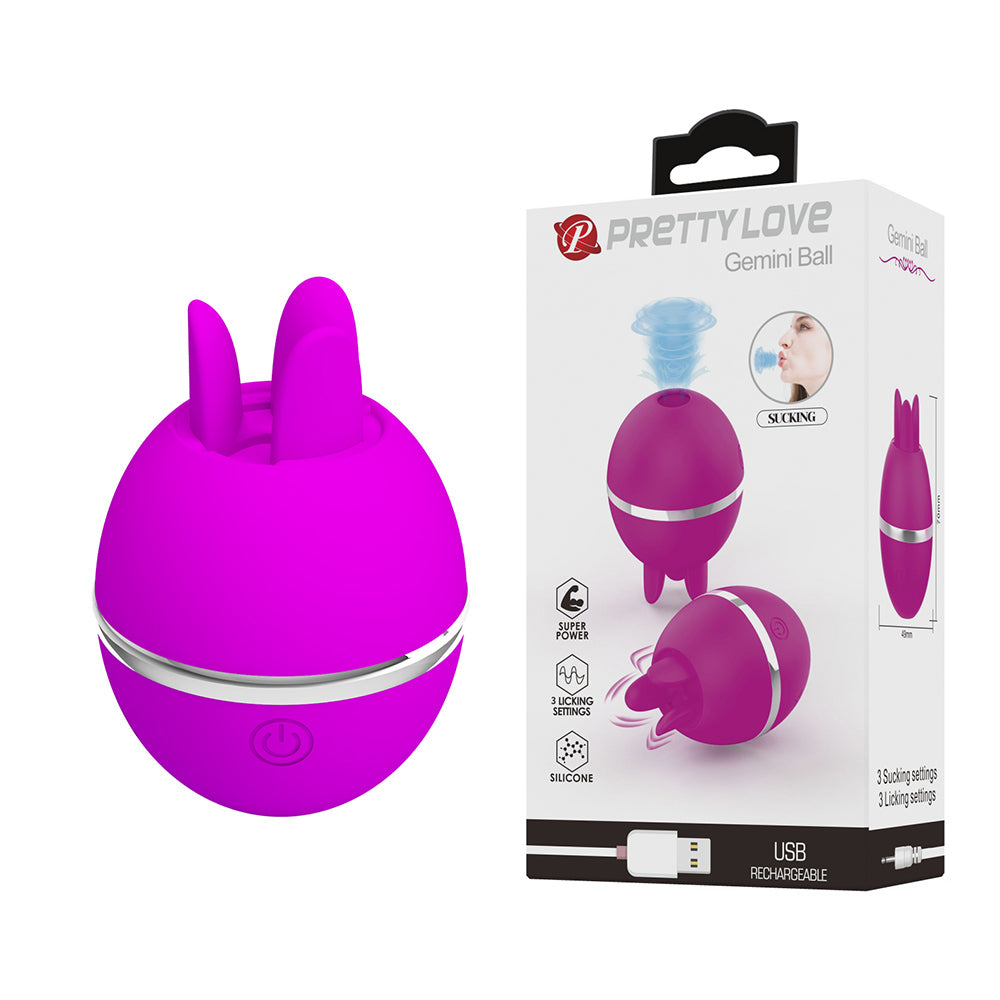 Gemini Ball 2 en 1 Estimulador Externo Recargable