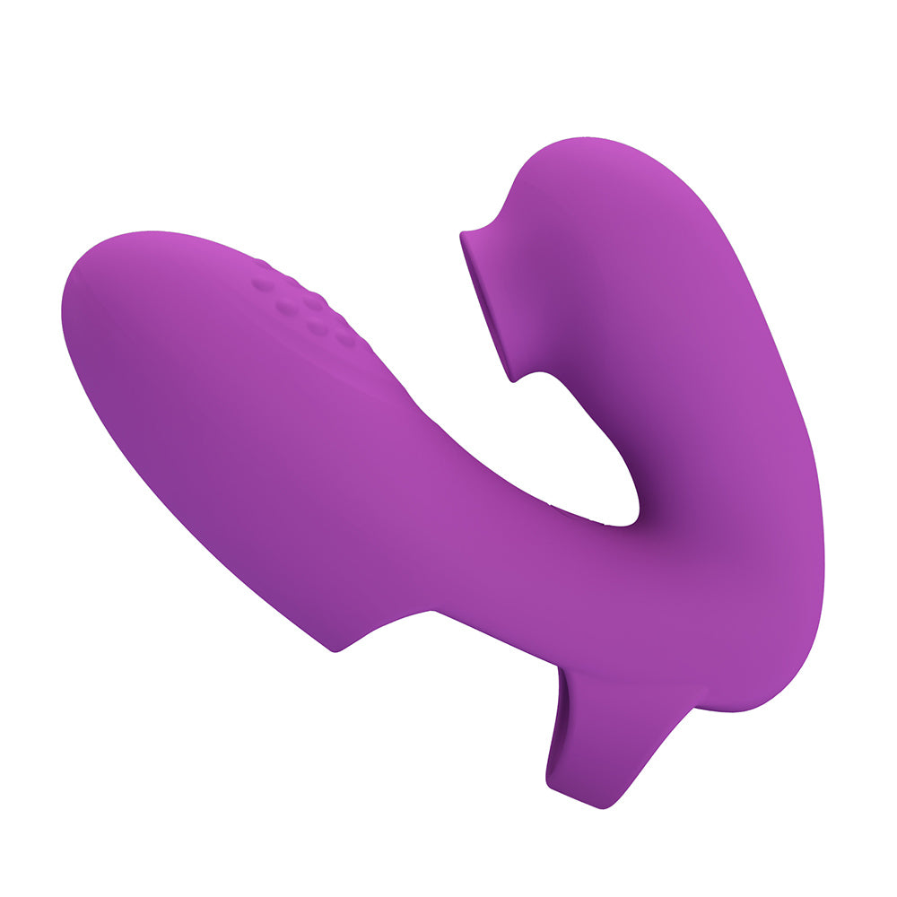 Athena Dedo Vibrador con Succionador Imagen secundaria del producto