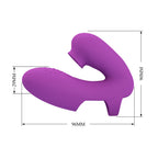 Athena Dedo Vibrador con Succionador