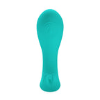 Idabelle Vibrador Dual con Control Remoto - Turquesa