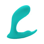 Idabelle Vibrador Dual con Control Remoto - Turquesa