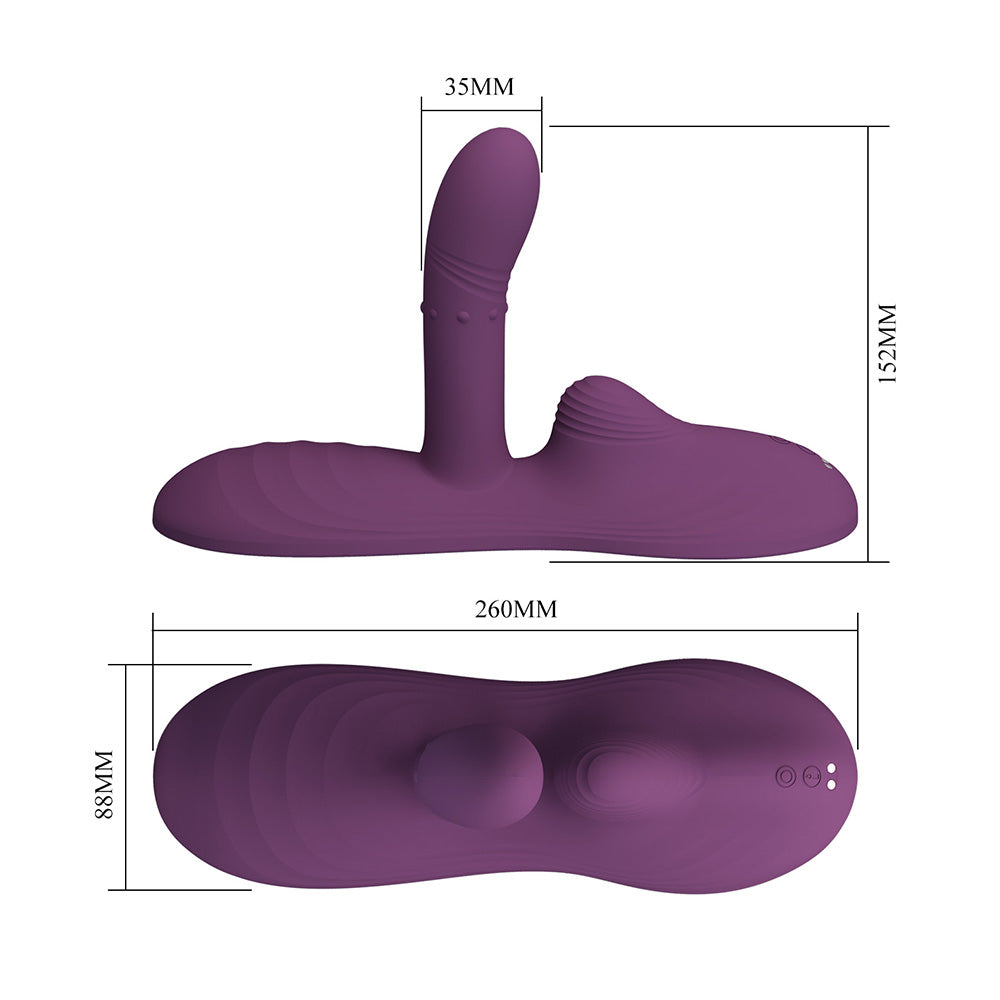 Luka Asiento Vibrador Triple Acción con Calor