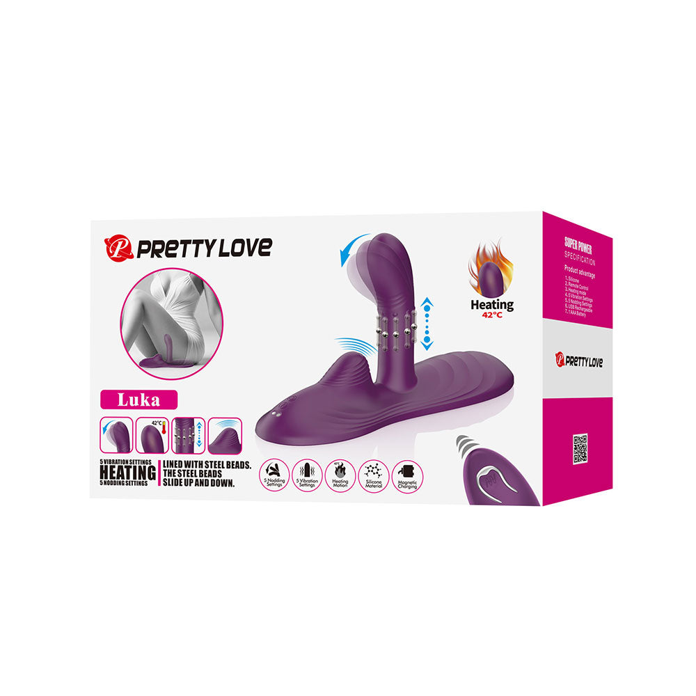 Luka Asiento Vibrador Triple Acción con Calor