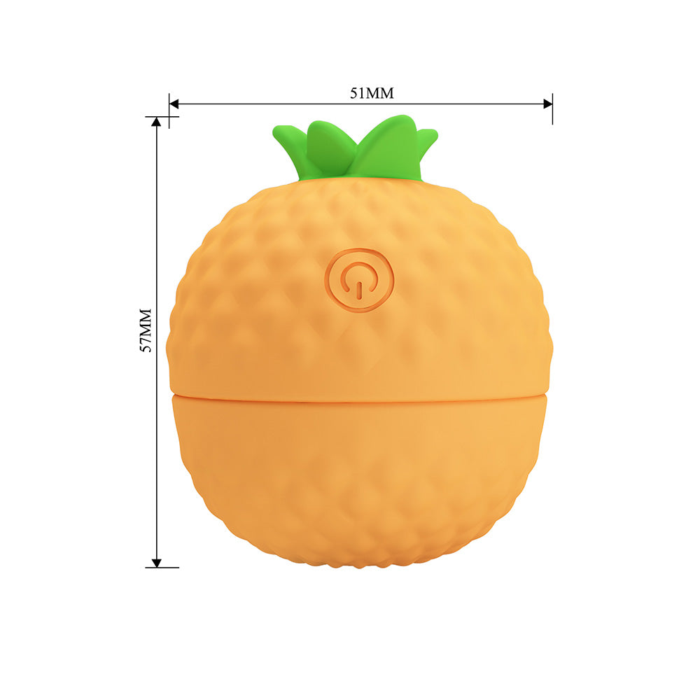 Pineapple Secret Estimulador Externo Recargable - Naranja
