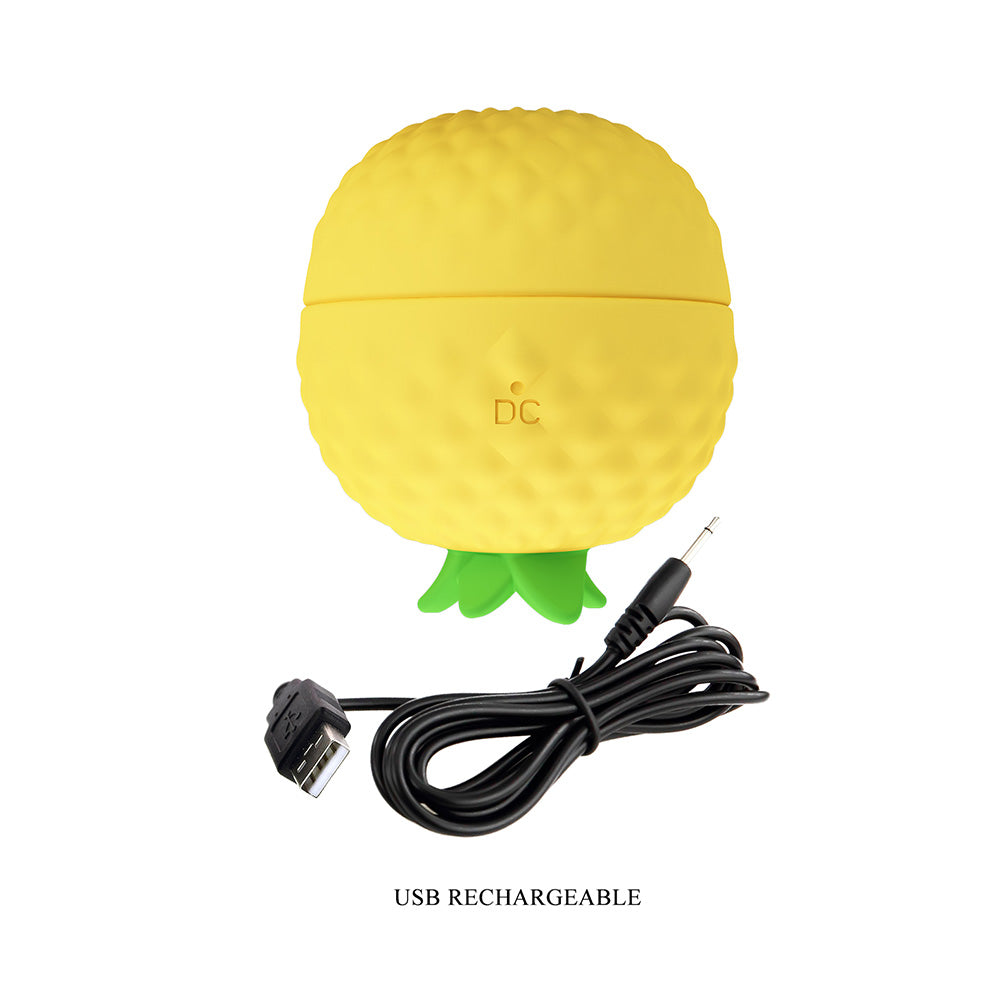 Pineapple Secret Estimulador Externo Recargable - Amarillo