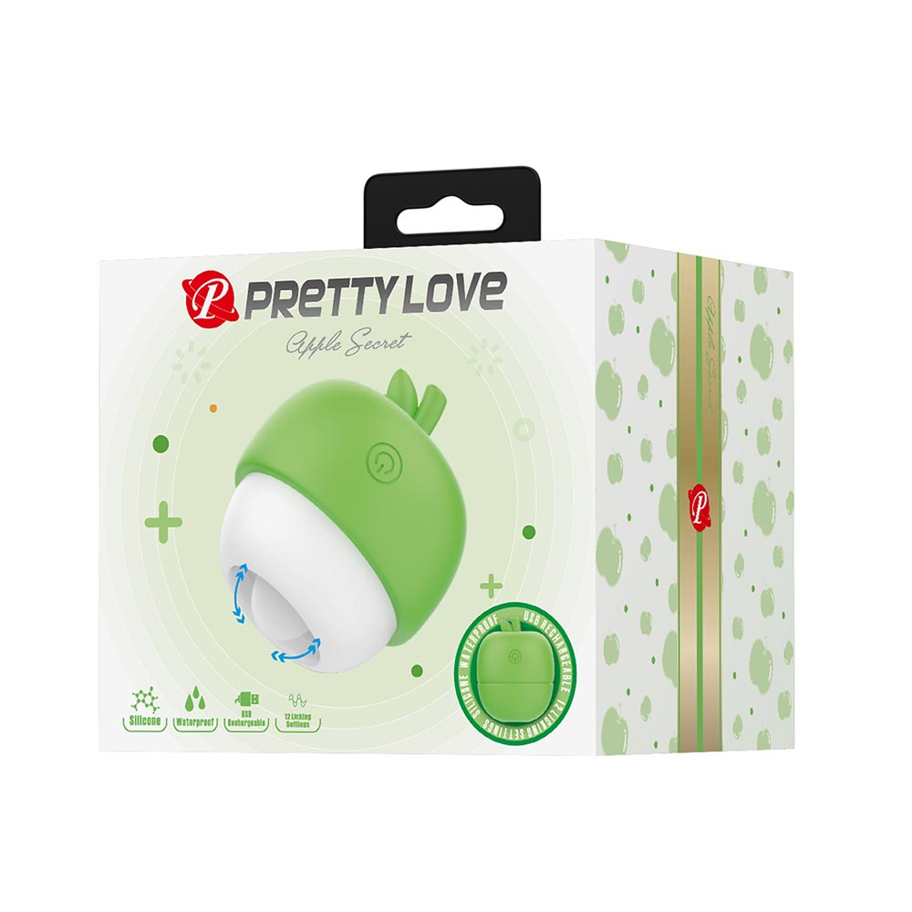 Apple Secret Estimulador Externo Recargable - Verde