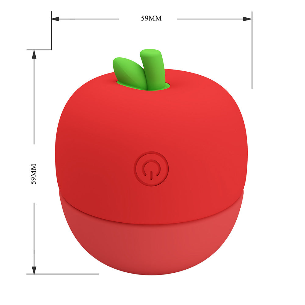 Apple Secret Estimulador Externo Recargable - Rojo