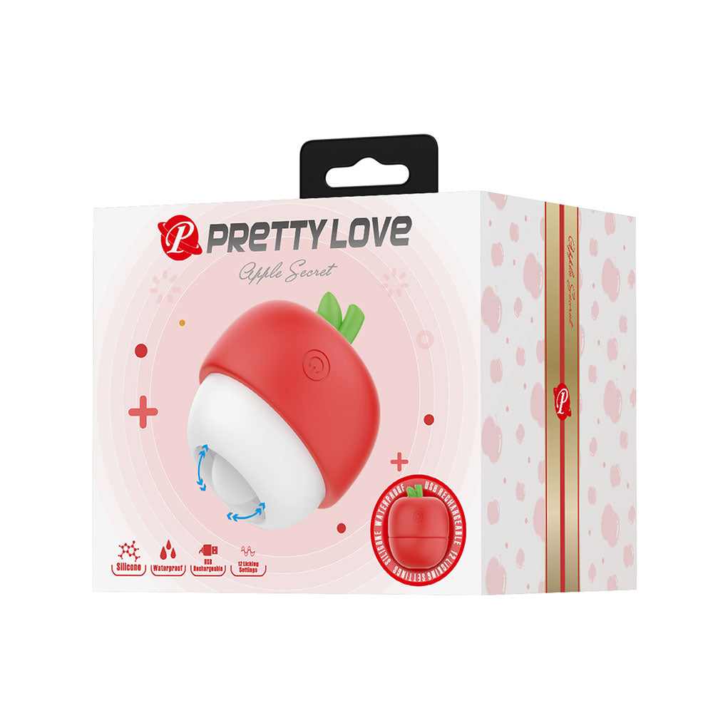 Apple Secret Estimulador Externo Recargable - Rojo