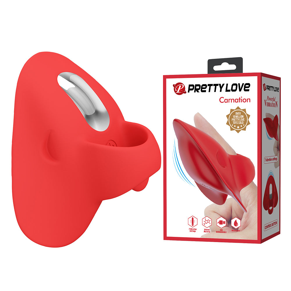 Carnation Dedo Vibrador Recargable