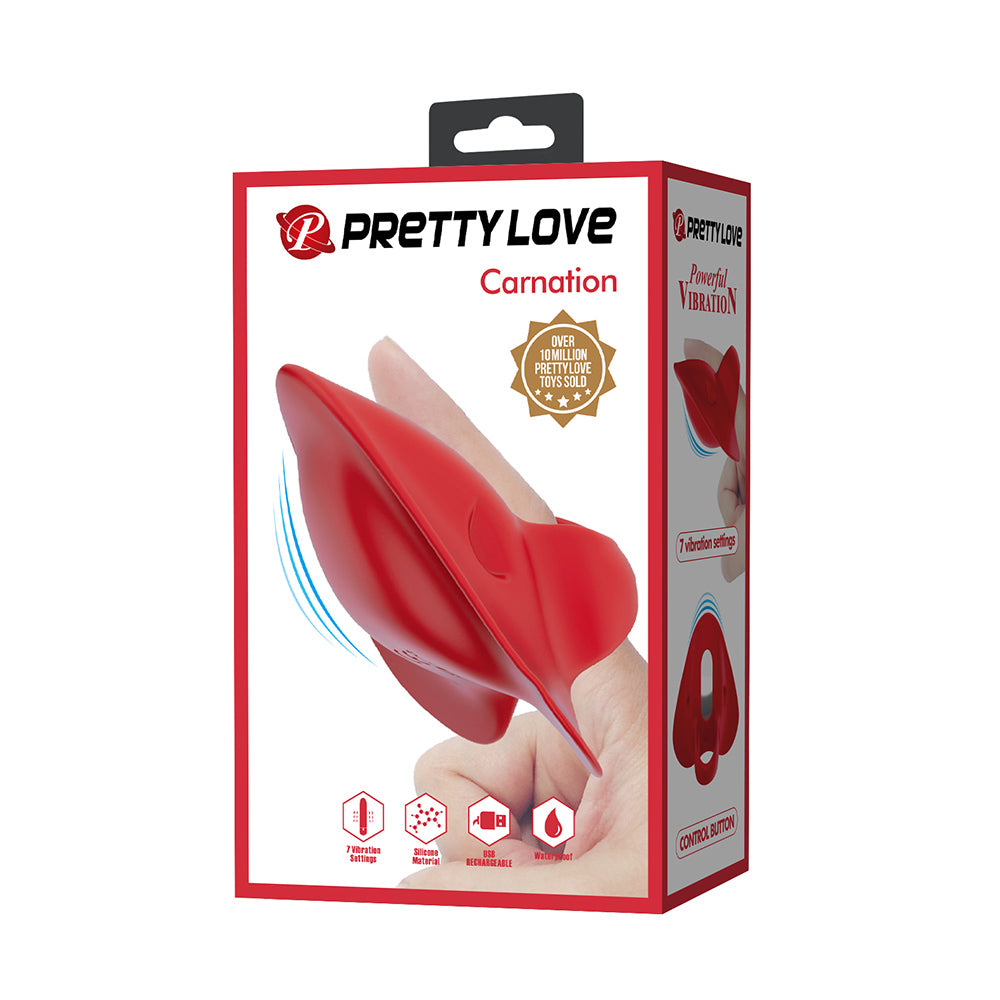 Carnation Dedo Vibrador Recargable