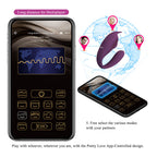 Shey Vibrador y Succionador Con App