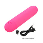 Stefan Bala Vibradora Recargable - Fucsia