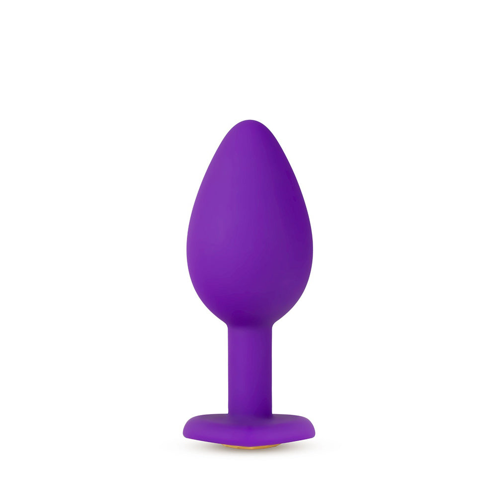 Bling Plug Anal con Joya Dorada - Pequeño